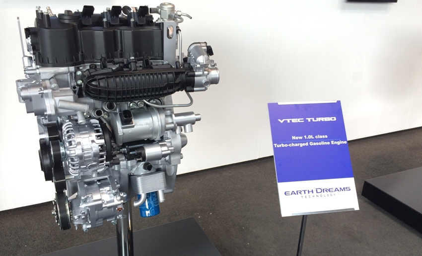 Mesin 1.0-Liter VTEC Turbo Honda Freed