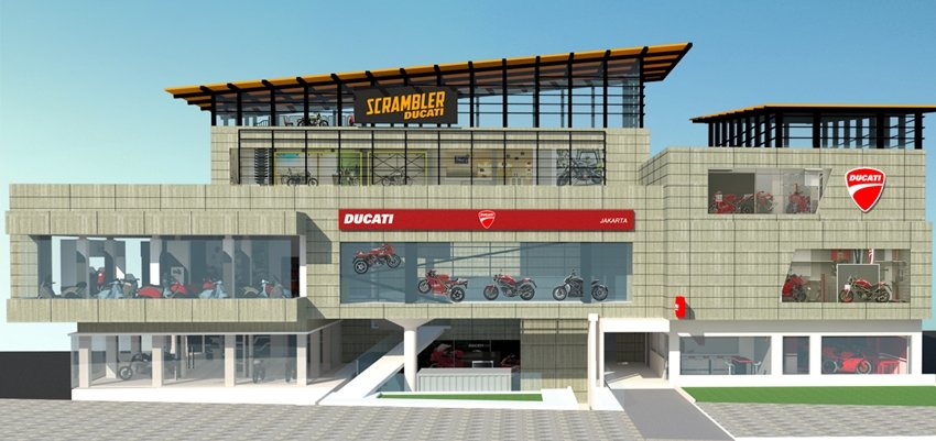 Flagship Brand Center Ducati di Kemang Jakarta Selatan