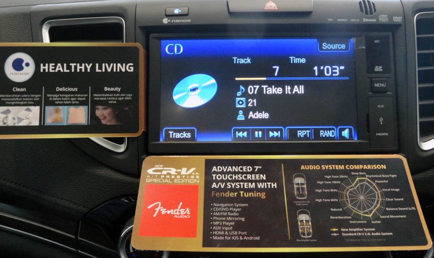 Fender Audio di Honda CR-V