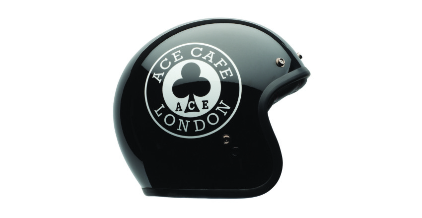 Helm Ace Cafe London yang Retro