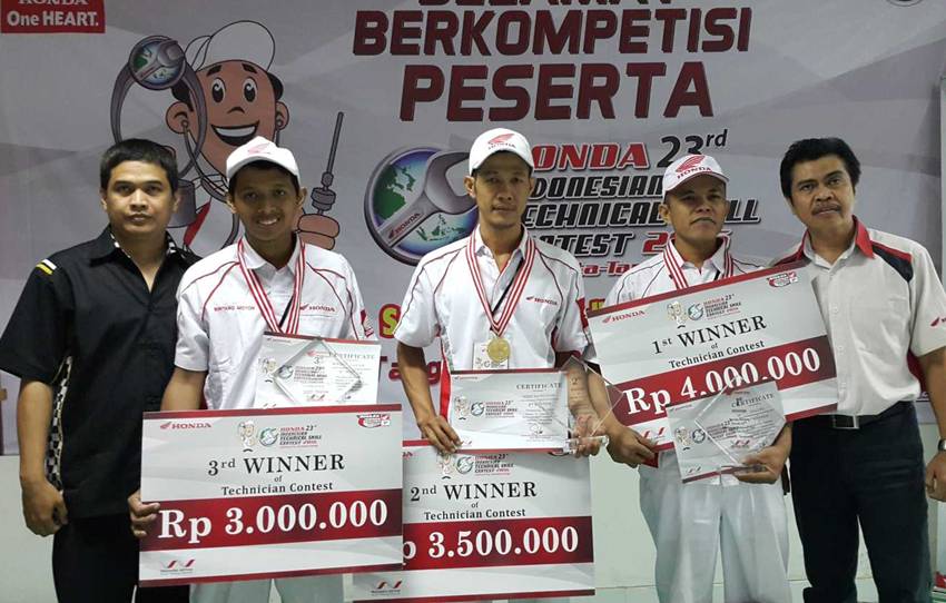Honda Indonesia Technical Skill Contest 2016