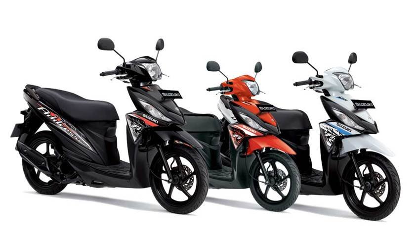 Suzuki Address FI Striping Baru