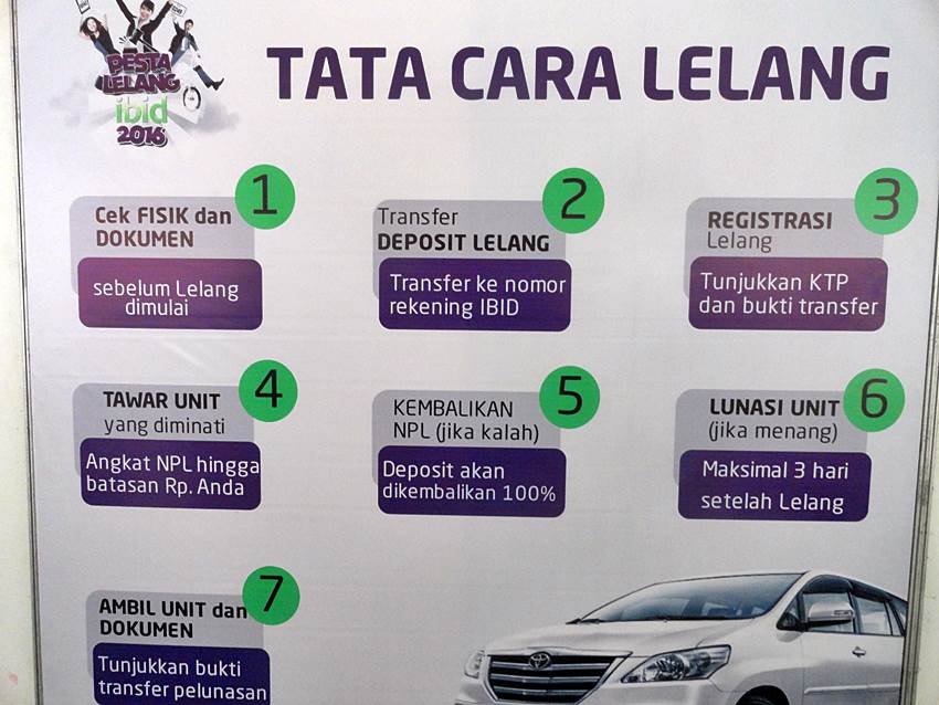 Lelang Mobil dan Motor