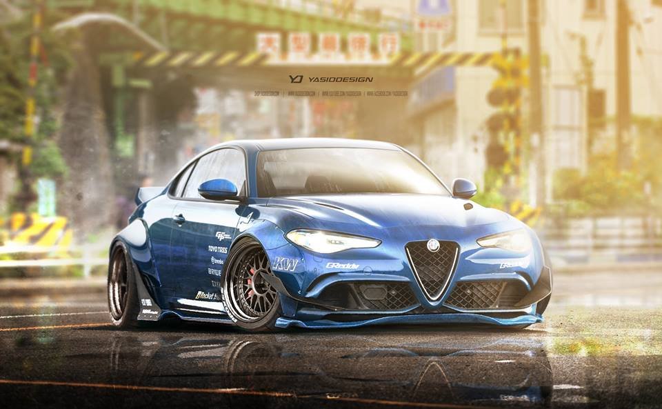 Modifikasi Alfa Romeo Giulia