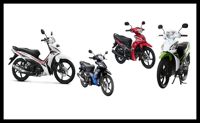 5 Motor Bebek Rp 14 Jutaan