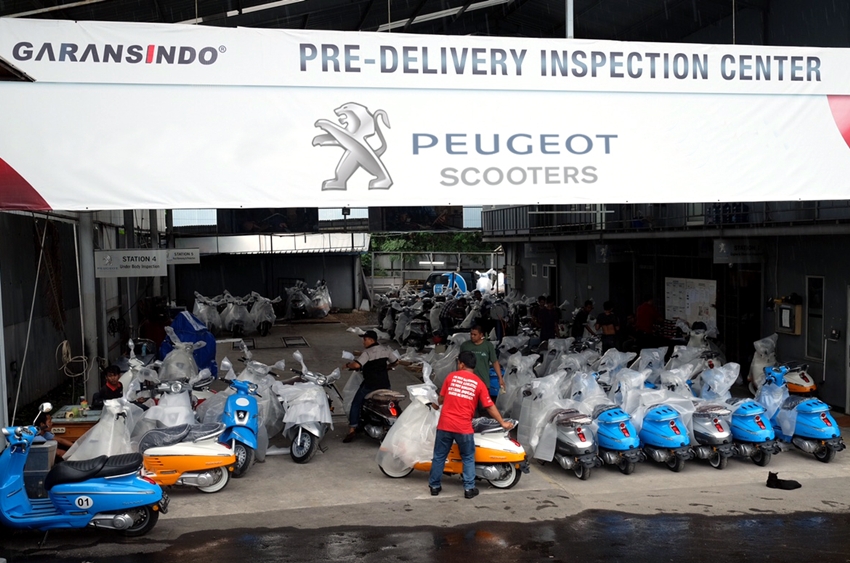 Peugeot Scooters Siap Dikirim ke Konsumen