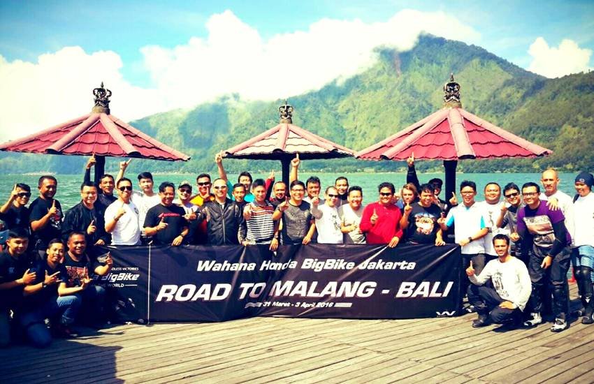 Komunitas Honda Big Bike Jakarta Road To Malang Bali