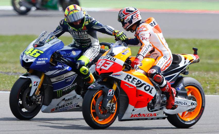 Rossi dan Marquez Berdamai