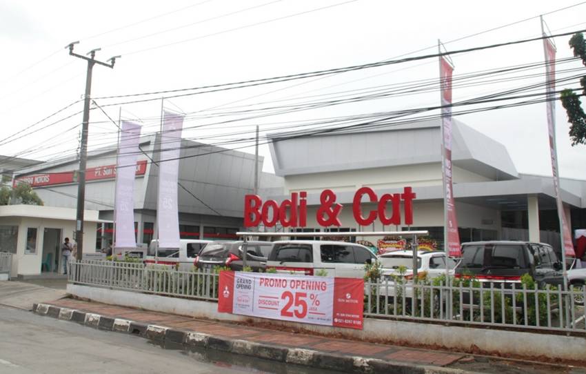 Mitsubishi Bodi & Cat di Bekasi