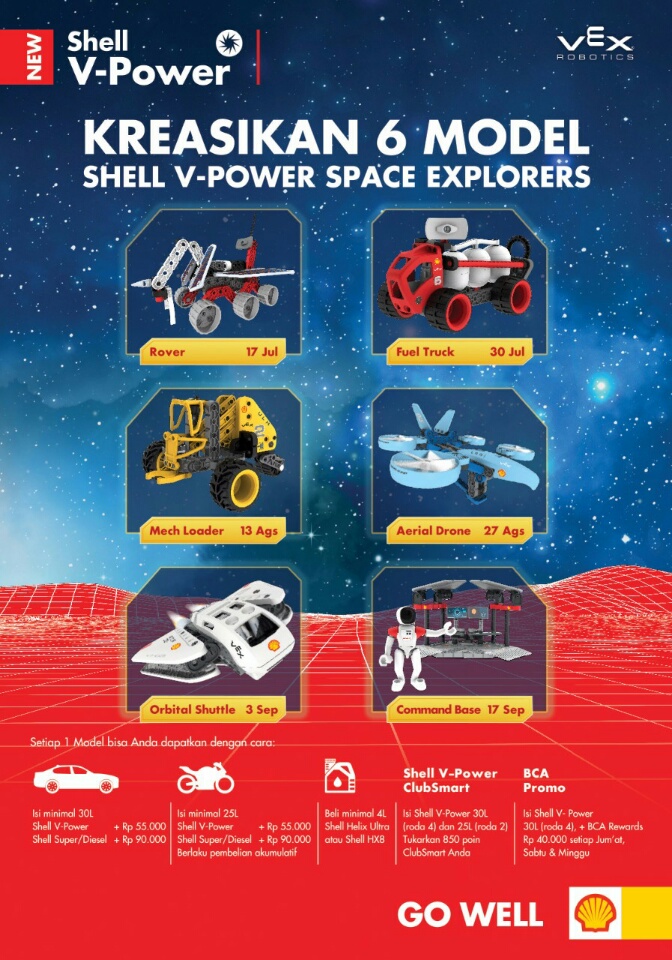 Shell V-Power Space Explorers
