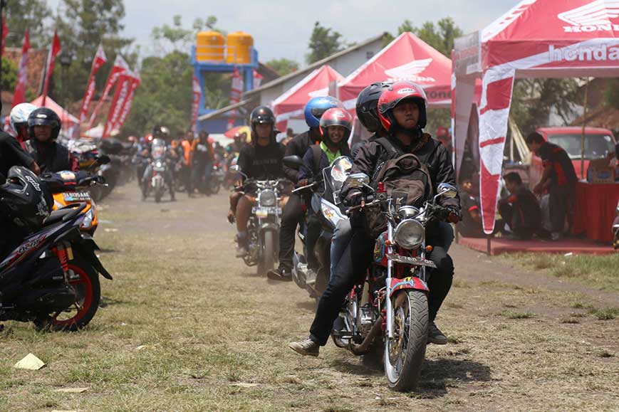 Honda Bikers Day Regional Sumatera 2017