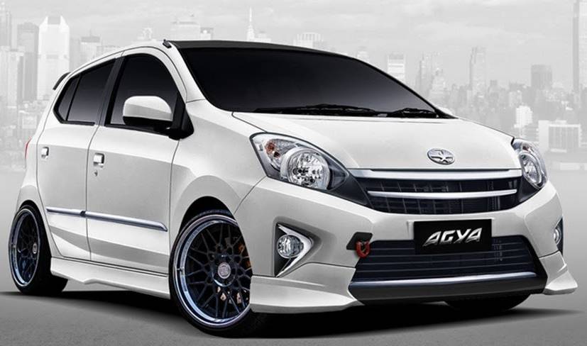 Modifikasi Pelek Toyota Agya dan Daihatsu Ayla