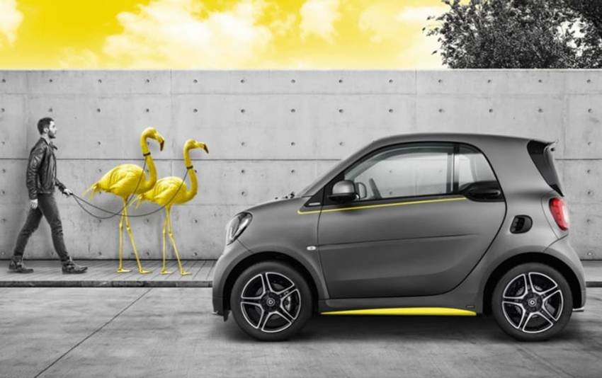 smart fortwo Brabus Edition Asphaltgold