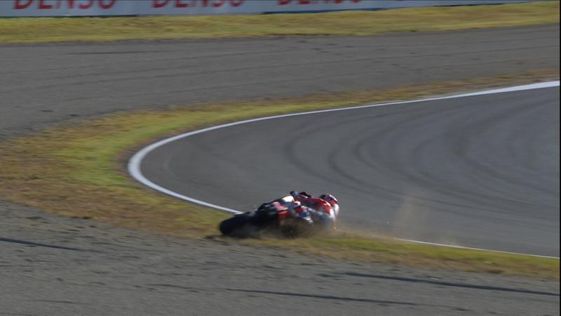 Dovizioso terjatuh di Motegi - MotoGP 2018