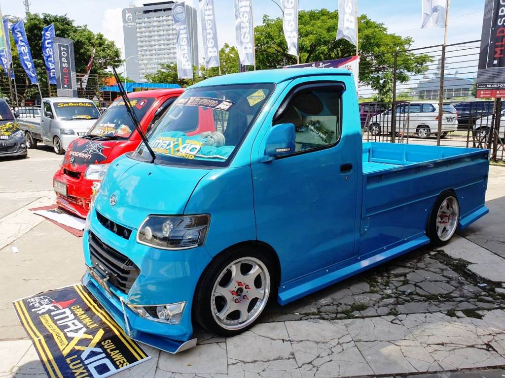 Salah Satu Mobil Peserta Modifikasi Daihatsu Granmax Pick Up Di