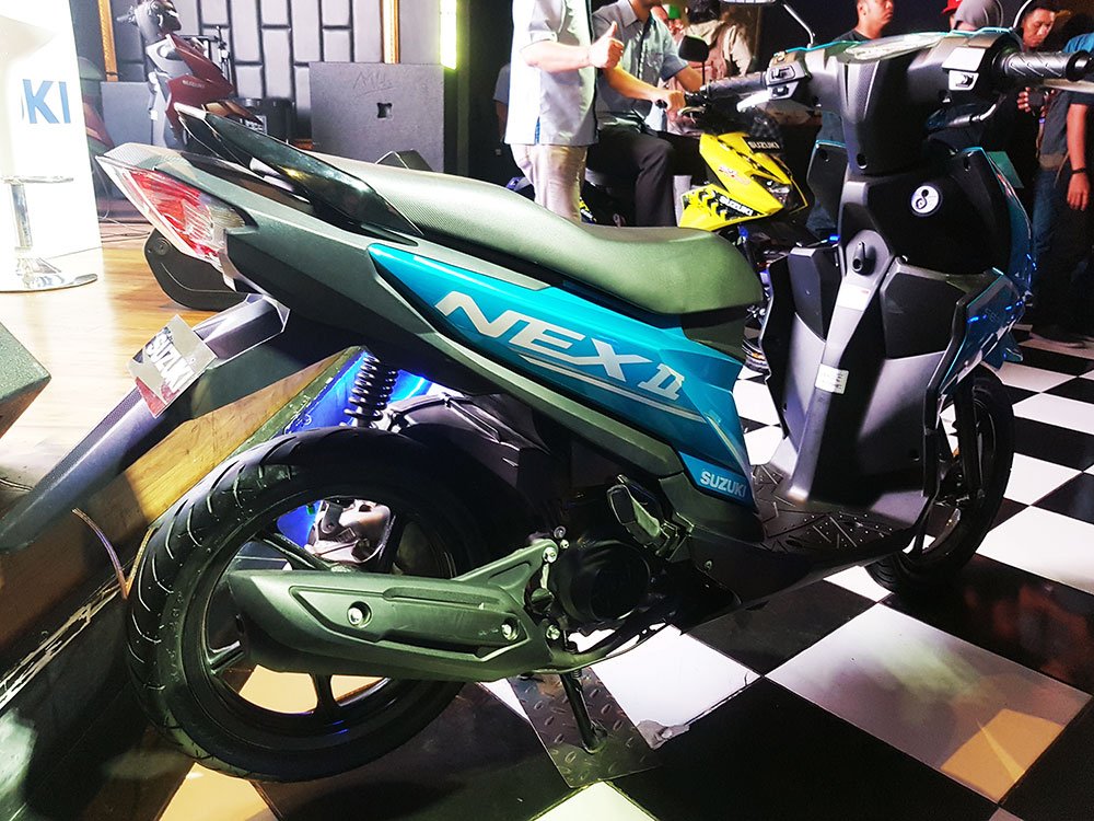 Upgrade, Suzuki NEX II Hadirkan Warna dan Stripping Baru Pajak Suzuki Nex II (Update Warna)