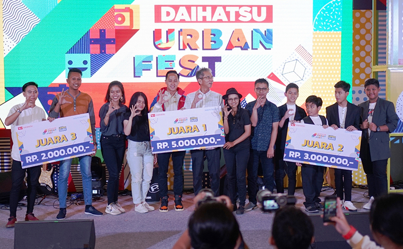 Daihatsu Urban Fest Sukses Warnai Weekend Milenial di 