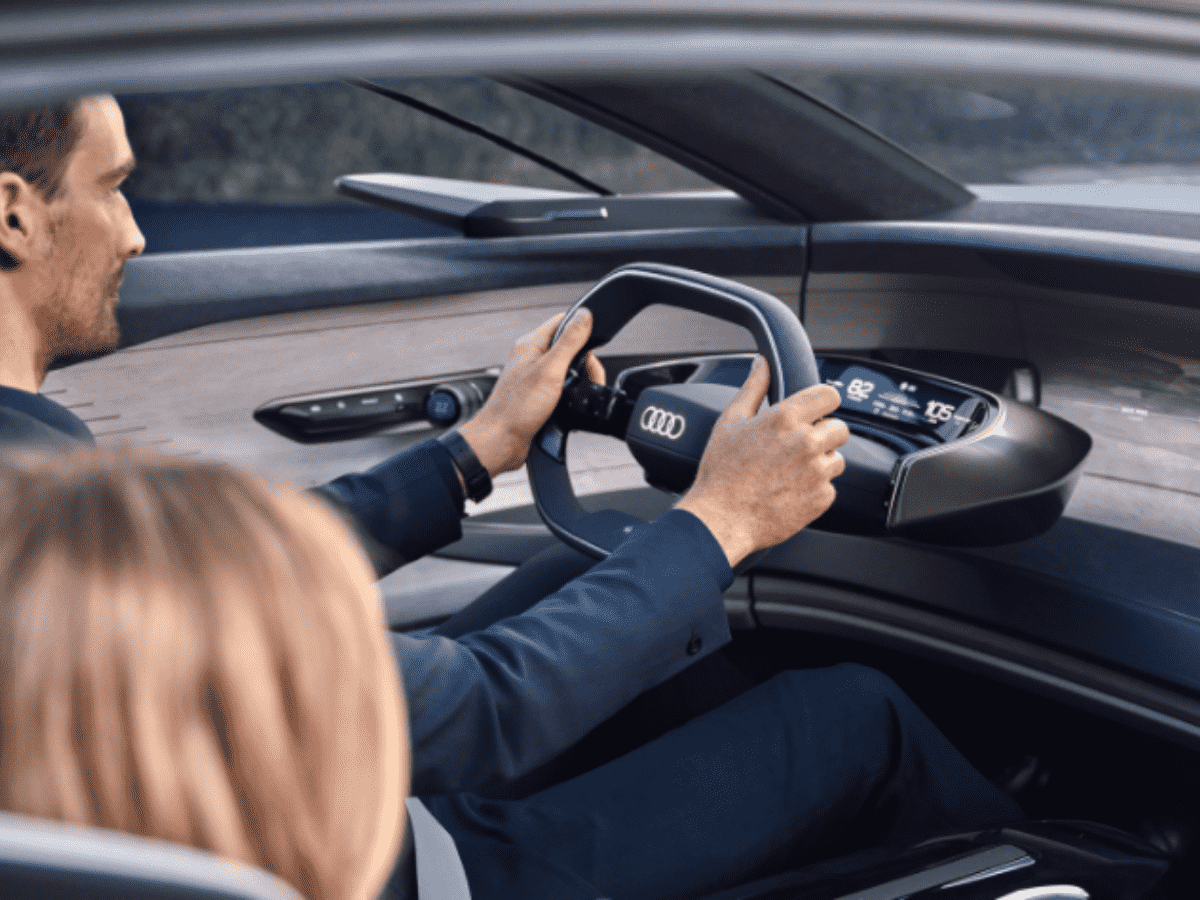 Mode Human-drive Mobil Konsep Audi Grandsphere