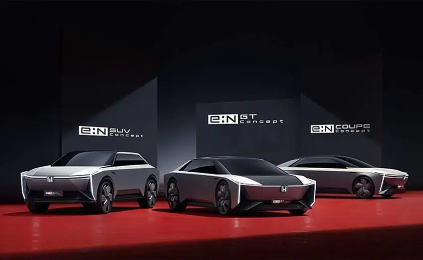 Honda Memperkenalkan 5 Mobil Listrik Untuk Pasar Tiongkok