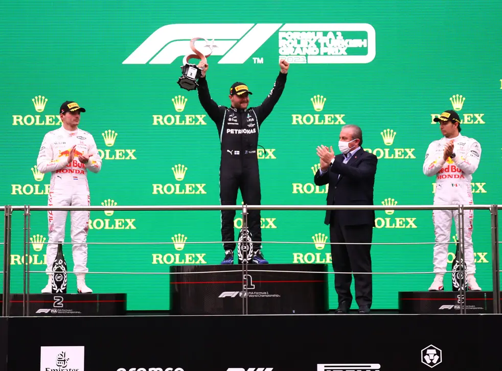 Valtteri Botta Raih Kemenangan Perdana Ditahun 2021 Di GP Turki