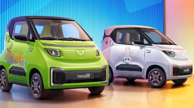 Wuling Luncurkan Mobil Listrik Kecil dan Futuristik: Nano EV