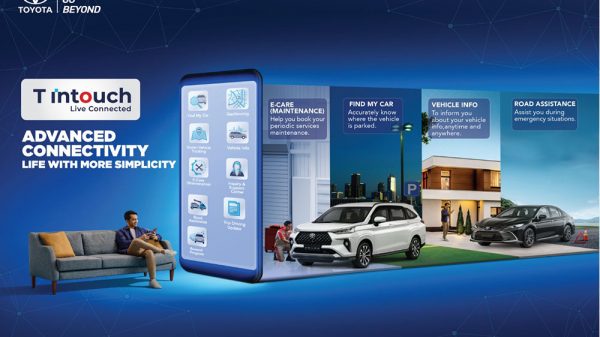 Fitur T Intouch mobil Toyota terbaru