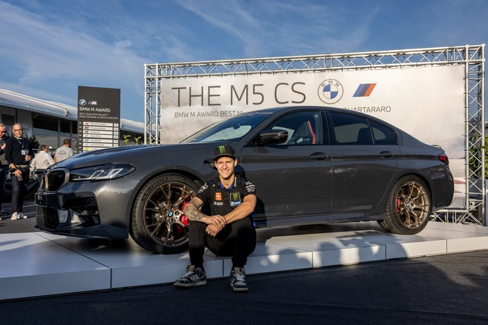 Memenangi Kategori BMW M Award, Fabio Quartararo Mendapat Hadiah BMW M5 CS