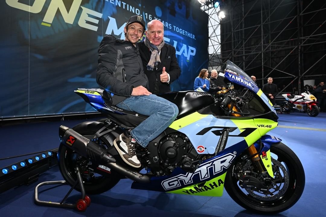 Valentino Rossi dan Yamaha R1 GYTR VR 46