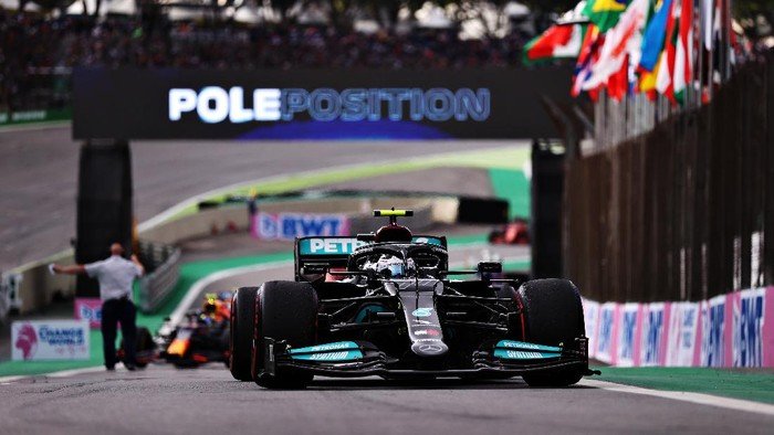 Valtteri Bottas Memenangi Sprint Qualifying Sekaligus Rebut Pole Position GP Sao Paolo