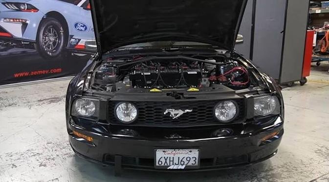 Ford Mustang GT Diubah Menjadi Mobil Listrik, Begini Hasilnya