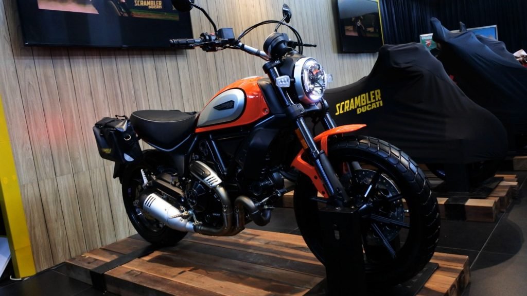 harga motor scrambler