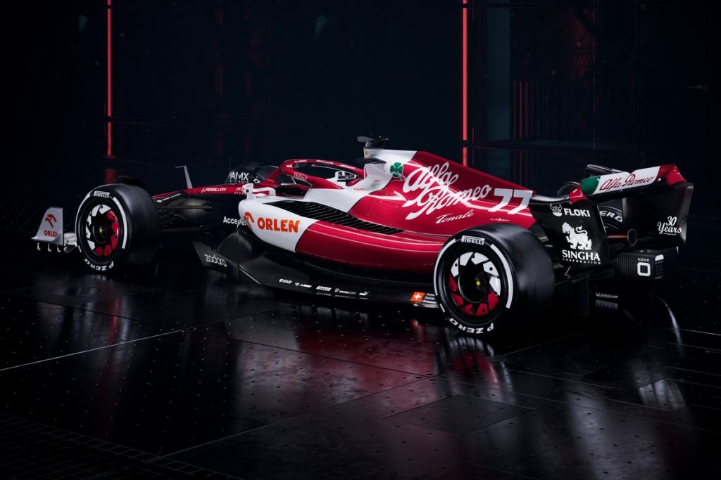 Inilah C42, Mobil Balap Terbaru Tim Alfa Romeo Untuk Musim F1 2022