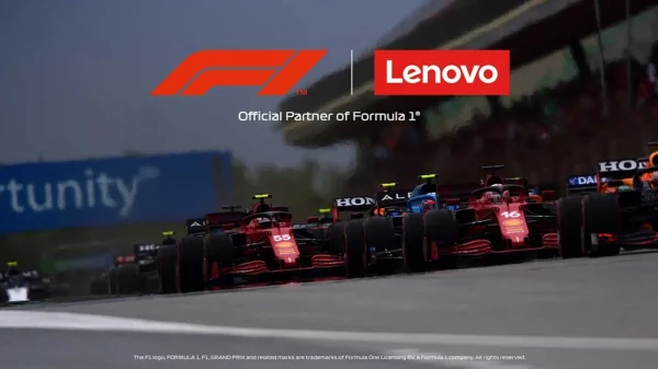 F1 Menggandeng Lenovo Sebagai Partner Resmi Teknologi Mulai Musim 2022 Ini