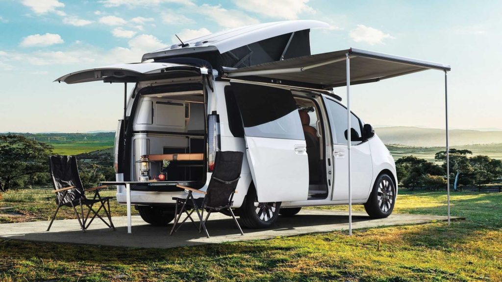 Hyundai Staria Lounge Camper Resmi Diluncurkan: MPV Untuk Camping Standar Dari Pabrik