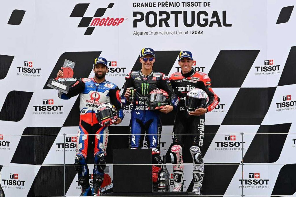 Fabio Quartararo Keluar Sebagai Pemenang MotoGP Portugal 2022