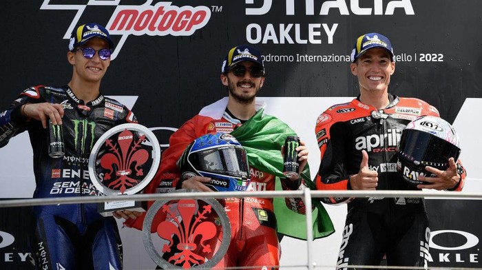Francesco Bagnaia Keluar Sebagai Pemenang MotoGP Mugello Italia