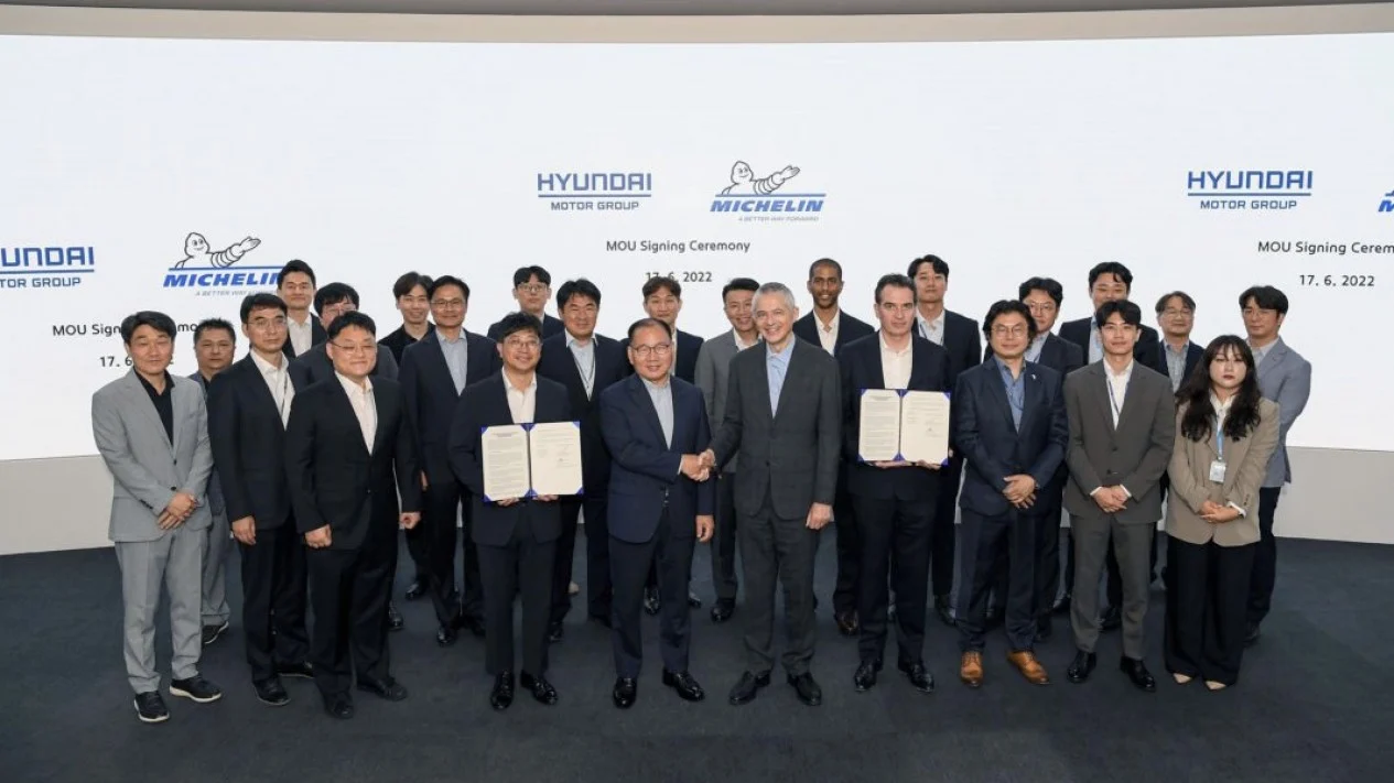 Michlein Dan Hyundai Bekerjasama Mengembangkan Ban Khusus Mobil Listrik Yang Lebih Senyap