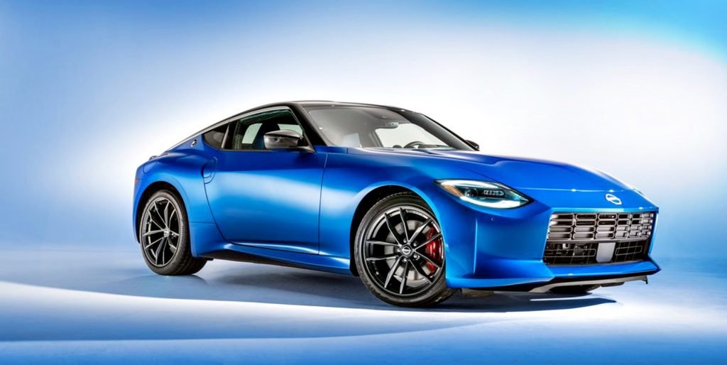 Bagian depan Nissan Z Configurator 2023.