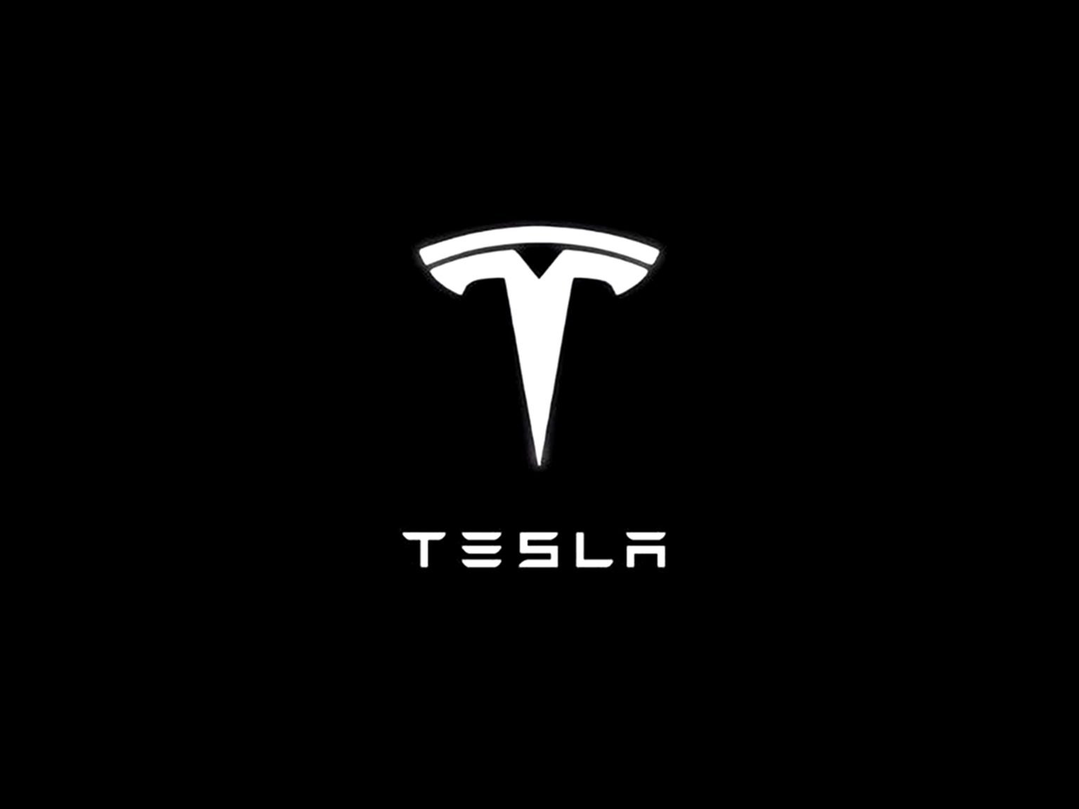 Значок автомобиля тесла