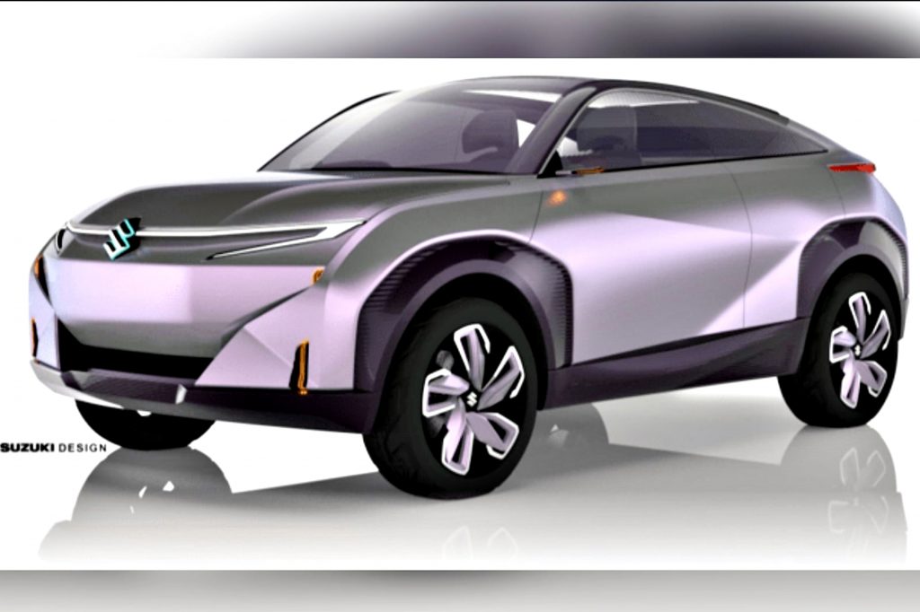 Futuro-E, mobil listrik pertama Suzuki yang pengembangannya dibantu oleh Toyota.