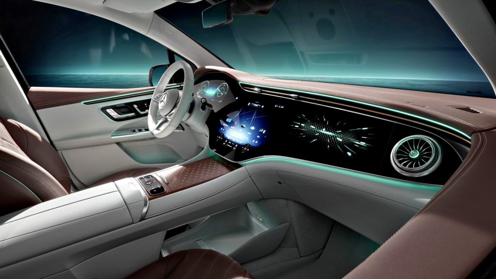 Interior SUV Mercedes-Benz EQE