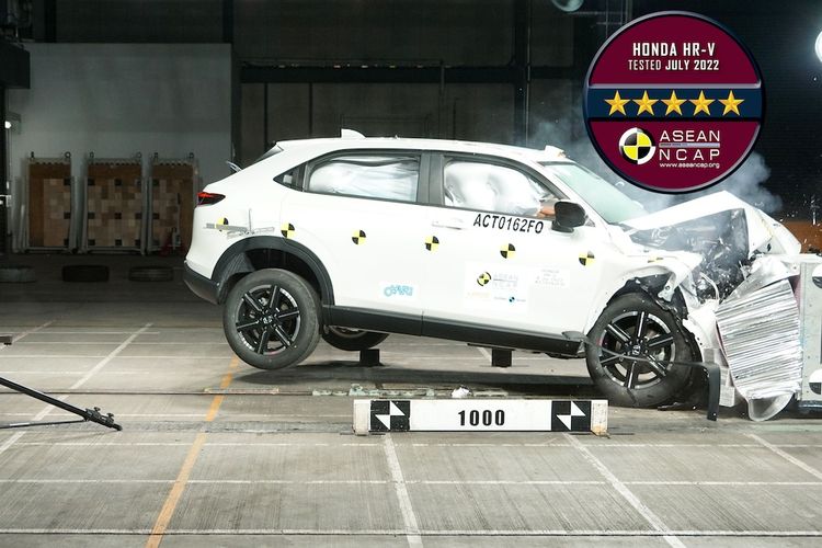 Honda HR-V dan BR-V Terbaru Diuji Tabrak Oleh Asean NCAP, Ini Hasilnya