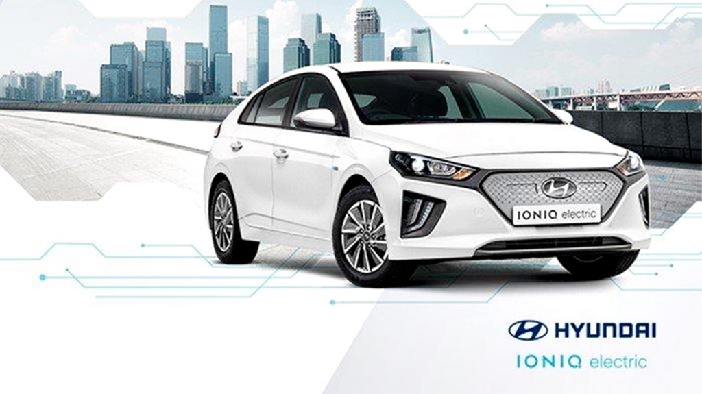 Hyundai Ioniq Electric yang akan digunakan Korlantas Polri untuk KTT G20. 