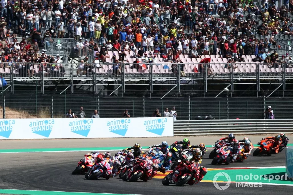 Dramatis Hingga Lap Akhir, Enea Bastianini Keluar Sebagai Pemenang MotoGP Aragon