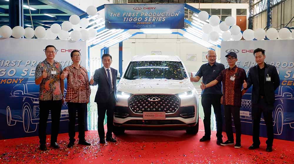 Produksi mobil Chery yang dimulai dengan TIGGO 7 PRO dan TIGGO 8 PRO