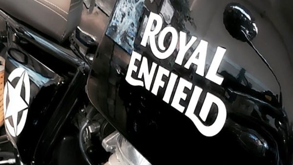 Logo Royal Enfield.