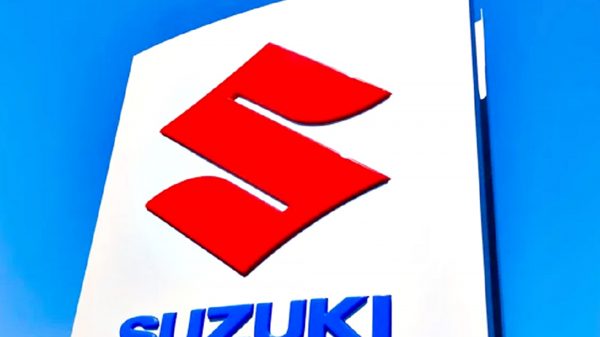 Logo Suzuki.