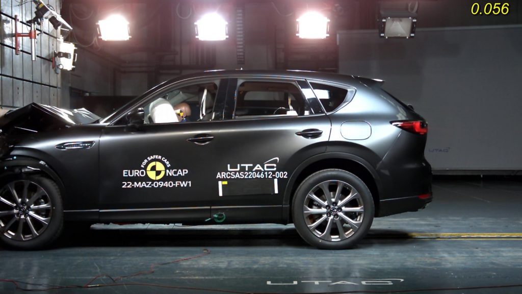 Mazda CX-60 Meraih Rating Bintang 5 Dalam Uji Tabrak Euro NCAP