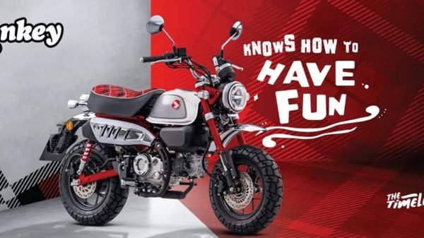 PT AHM luncurkan versi terbaru motor Honda Monkey.