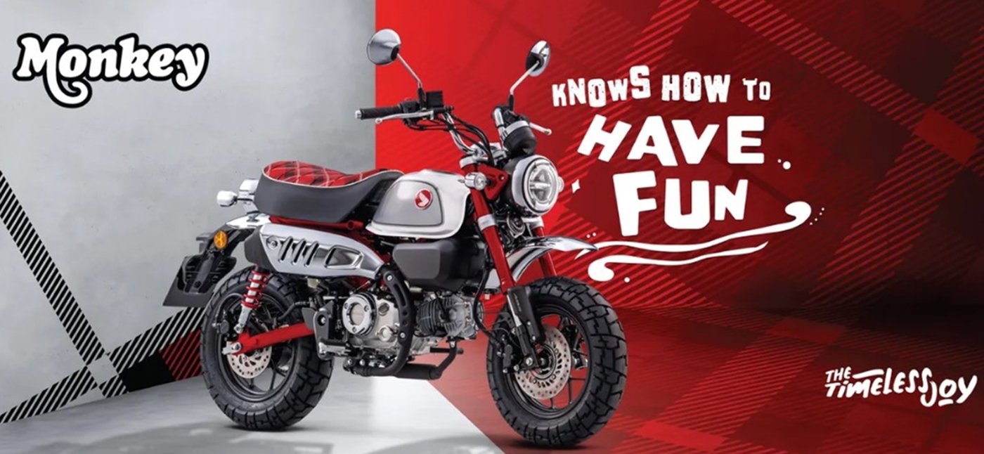 PT AHM luncurkan versi terbaru motor Honda Monkey.